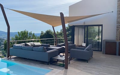 Why do Shade Sails have Curves in the sides?